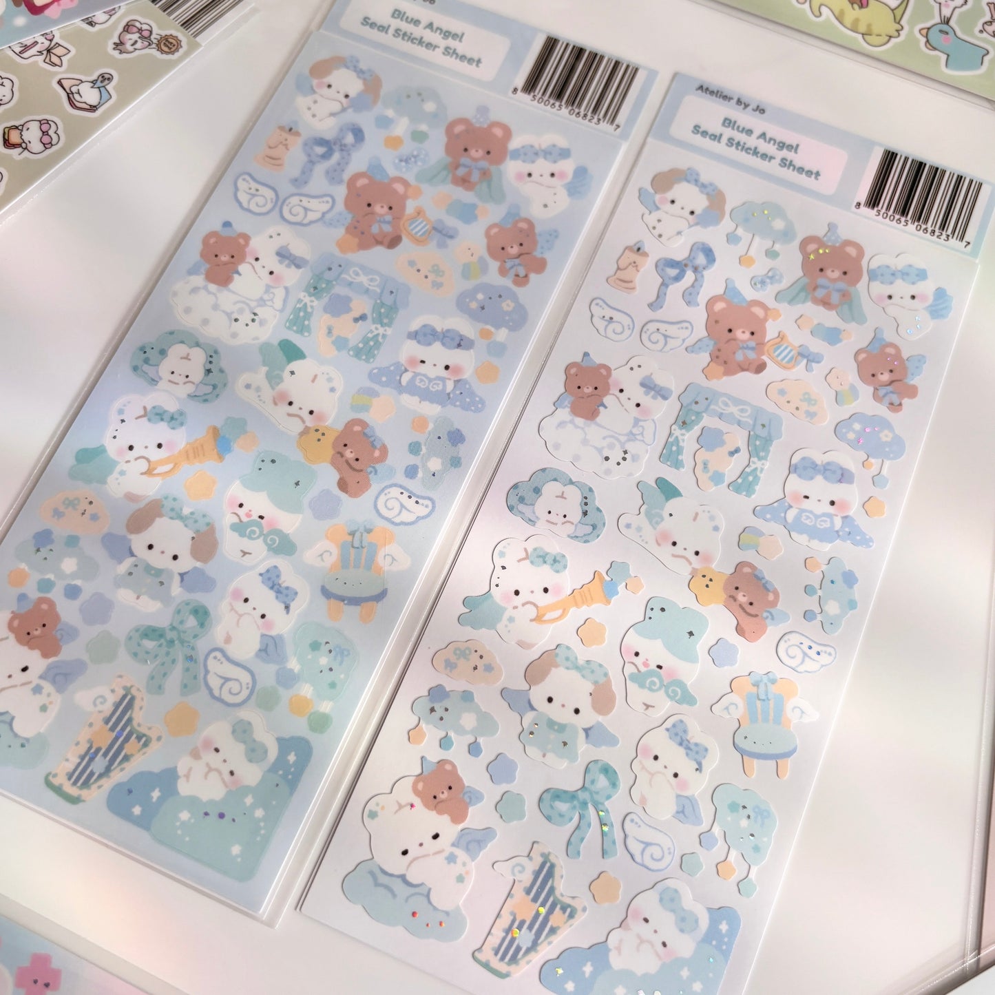 Blue Angel Deco Sticker Sheet