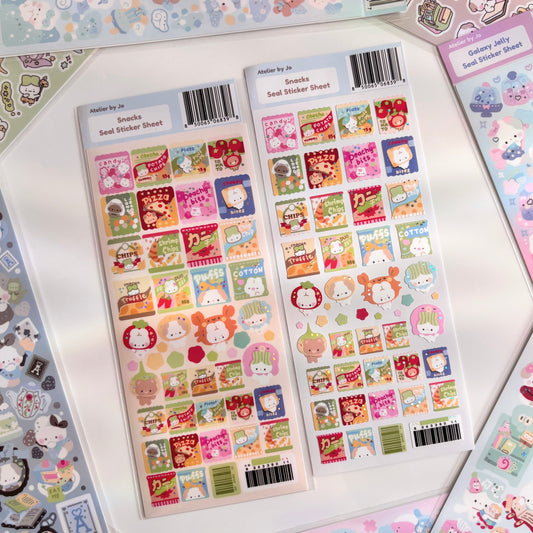 Snackies Deco Sticker Sheet