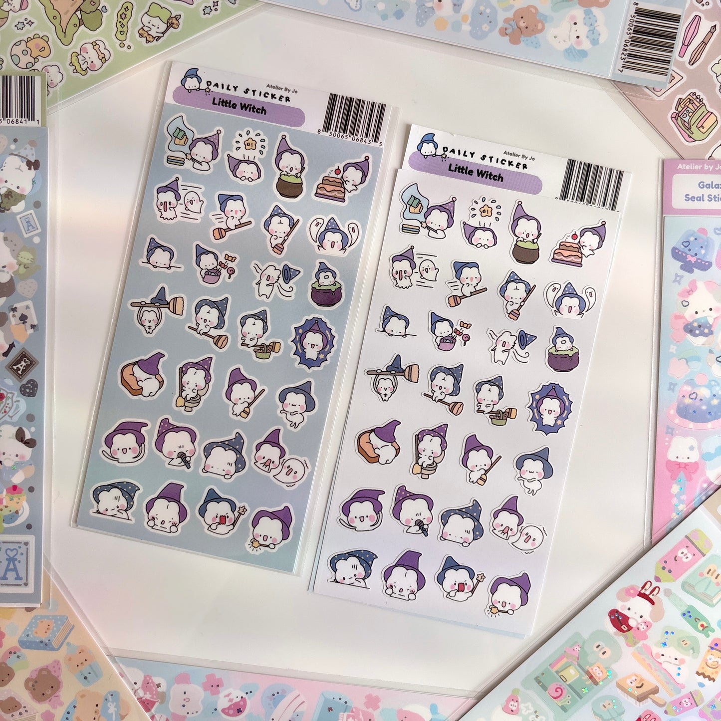 Little Witch Journaling Sticker Sheet