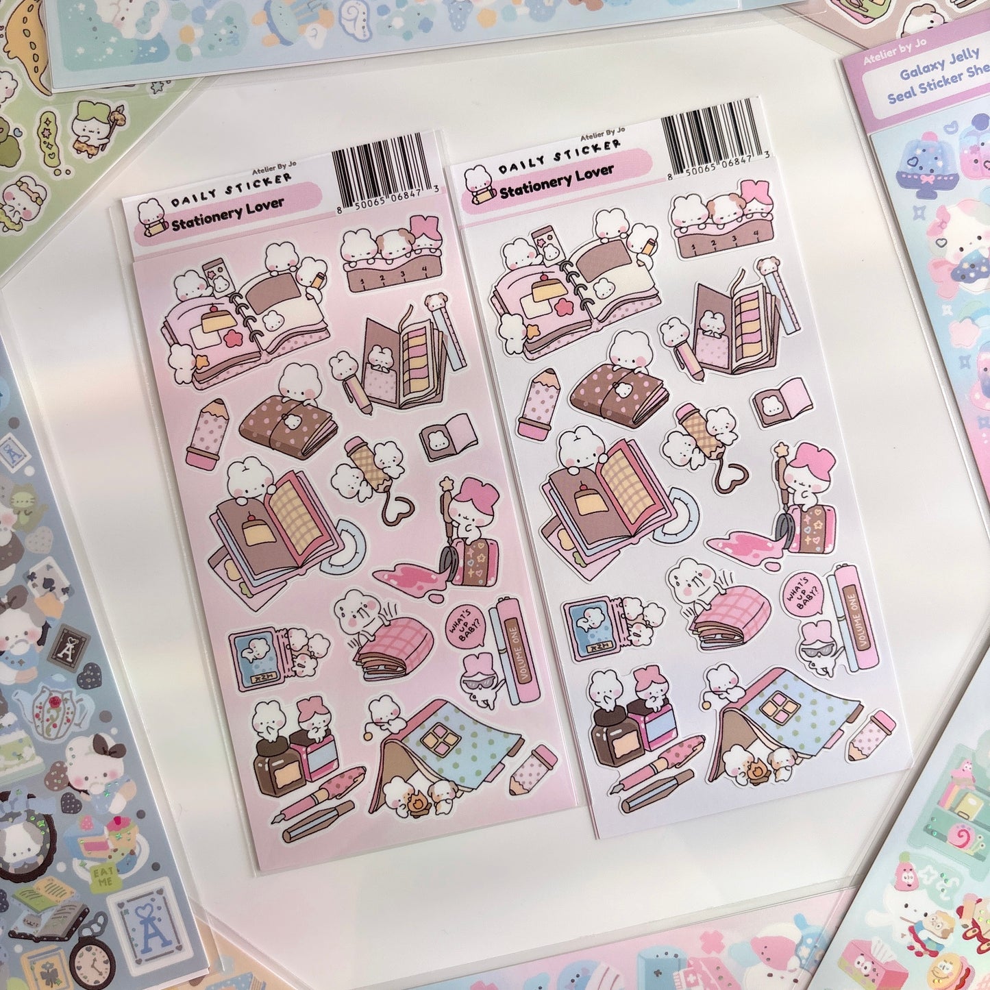 Stationery Lover Journaling Sticker Sheet