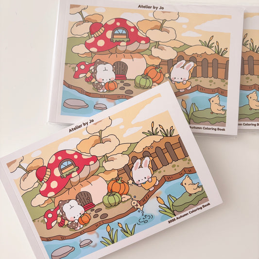 Autumn 2025 Mini Coloring Book