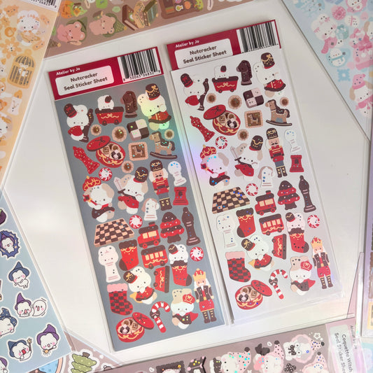 Nutcracker Deco Sticker Sheet