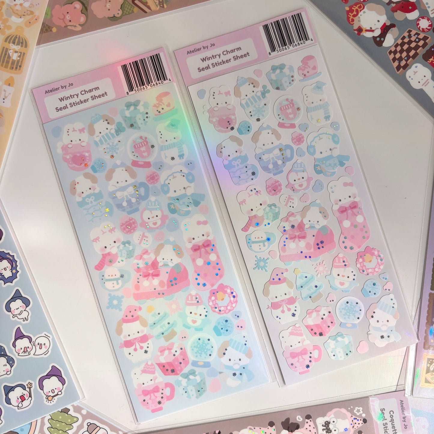 Wintry Charm Deco Sticker Sheet