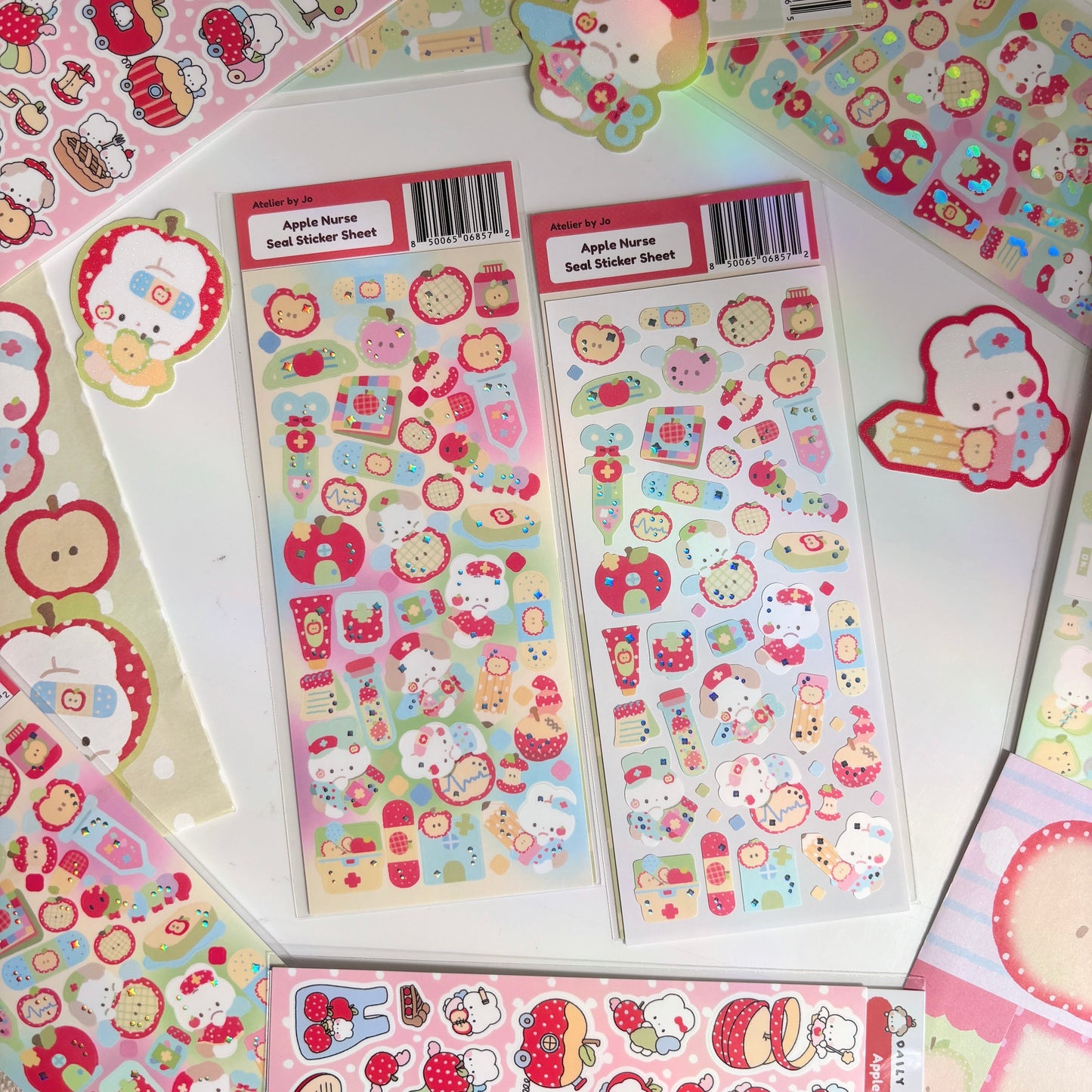 Apple Nurse Deco Sticker Sheet