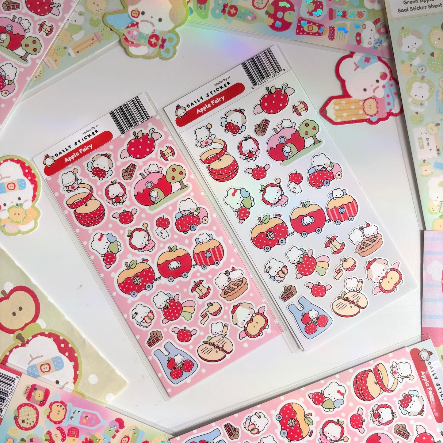 Apple Fairy Journaling Sticker Sheet