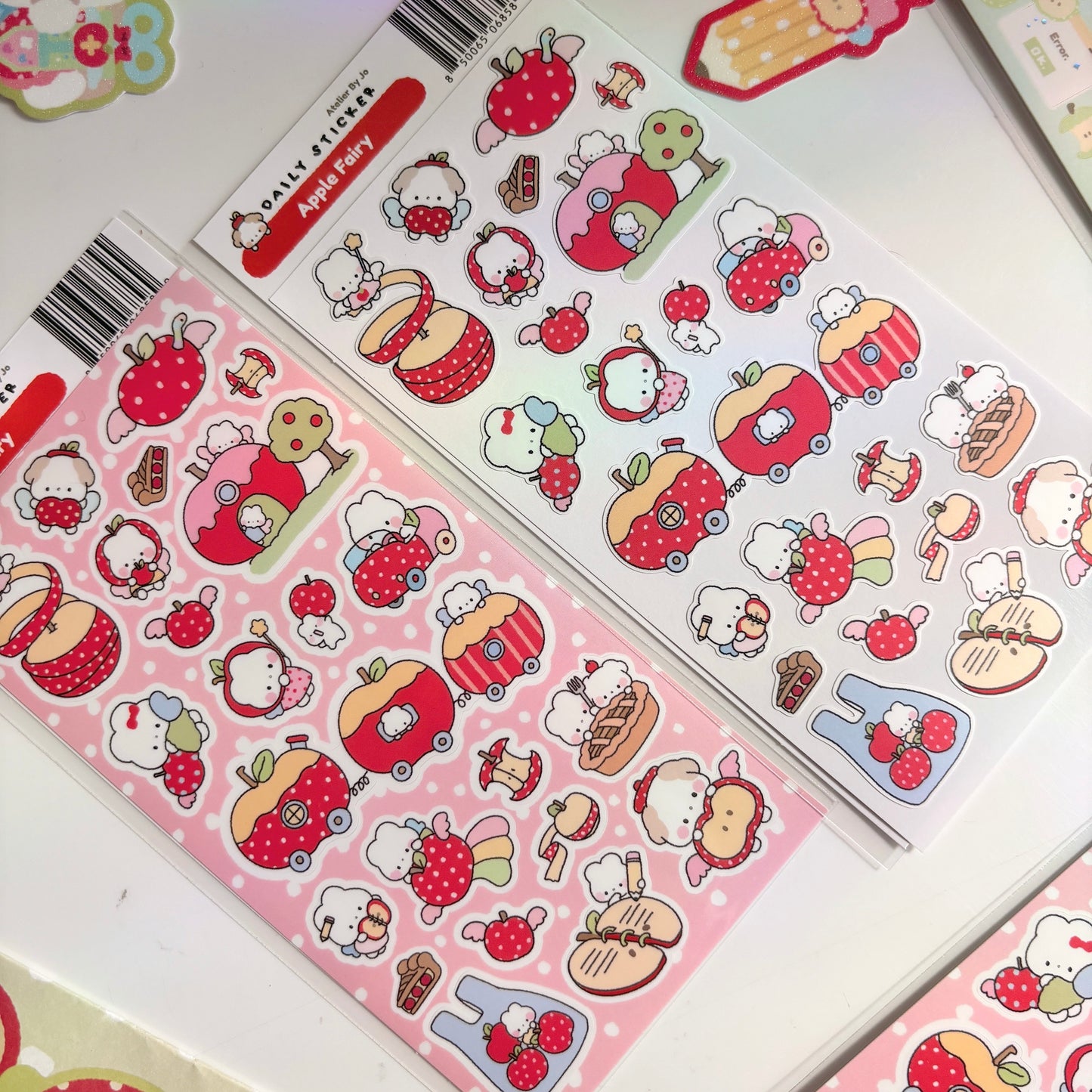 Apple Fairy Journaling Sticker Sheet