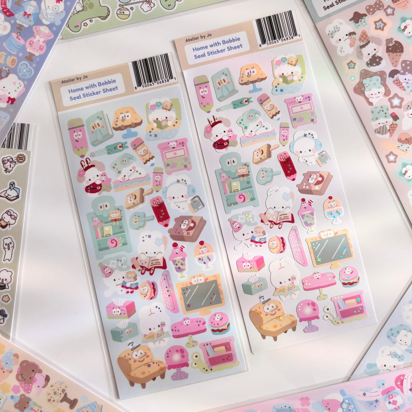 Home with Bobbie Deco Sticker Sheet