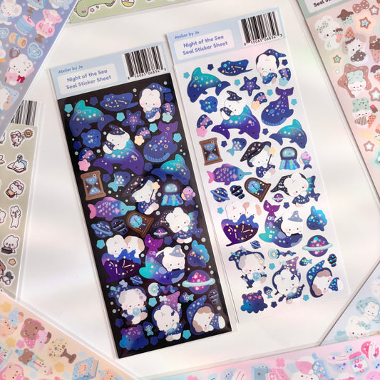 Night of the Sea Deco Sticker Sheet