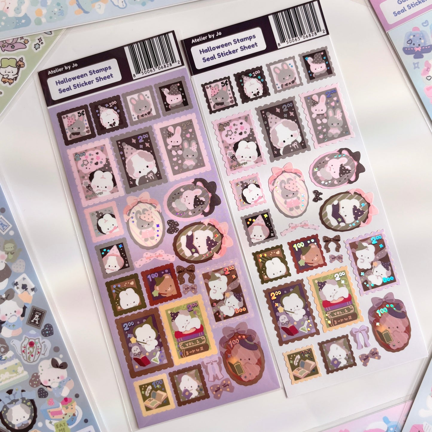 Halloween Stamps Deco Sticker Sheet