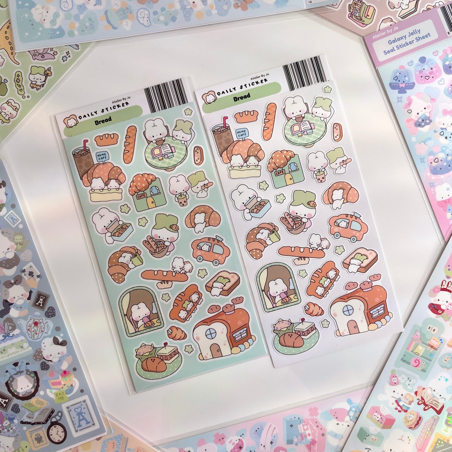 Bread Journaling Sticker Sheet