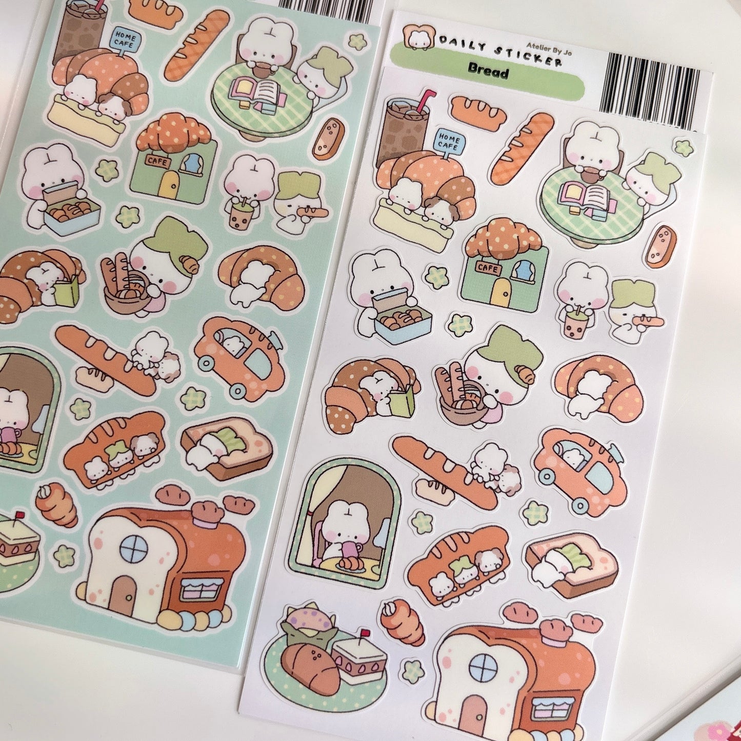 Bread Journaling Sticker Sheet