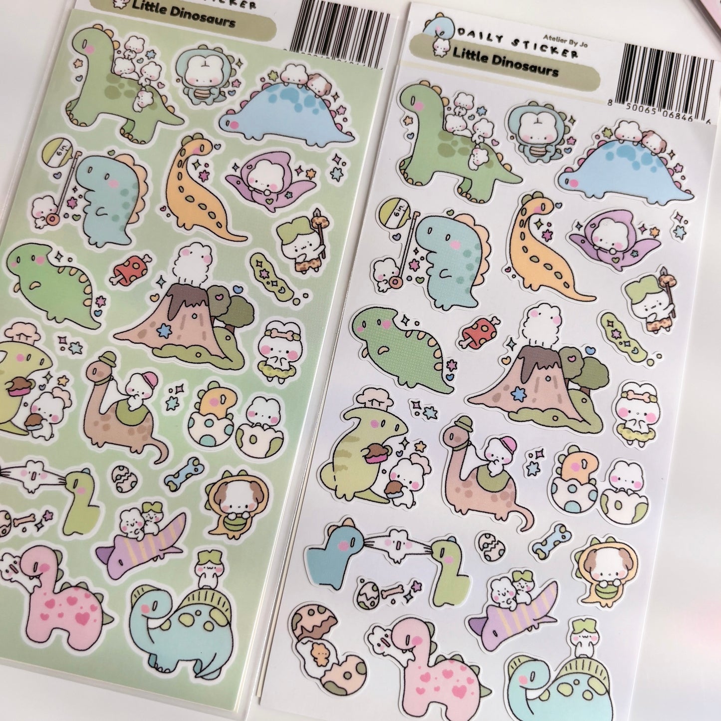 Dino Journaling Sticker Sheet