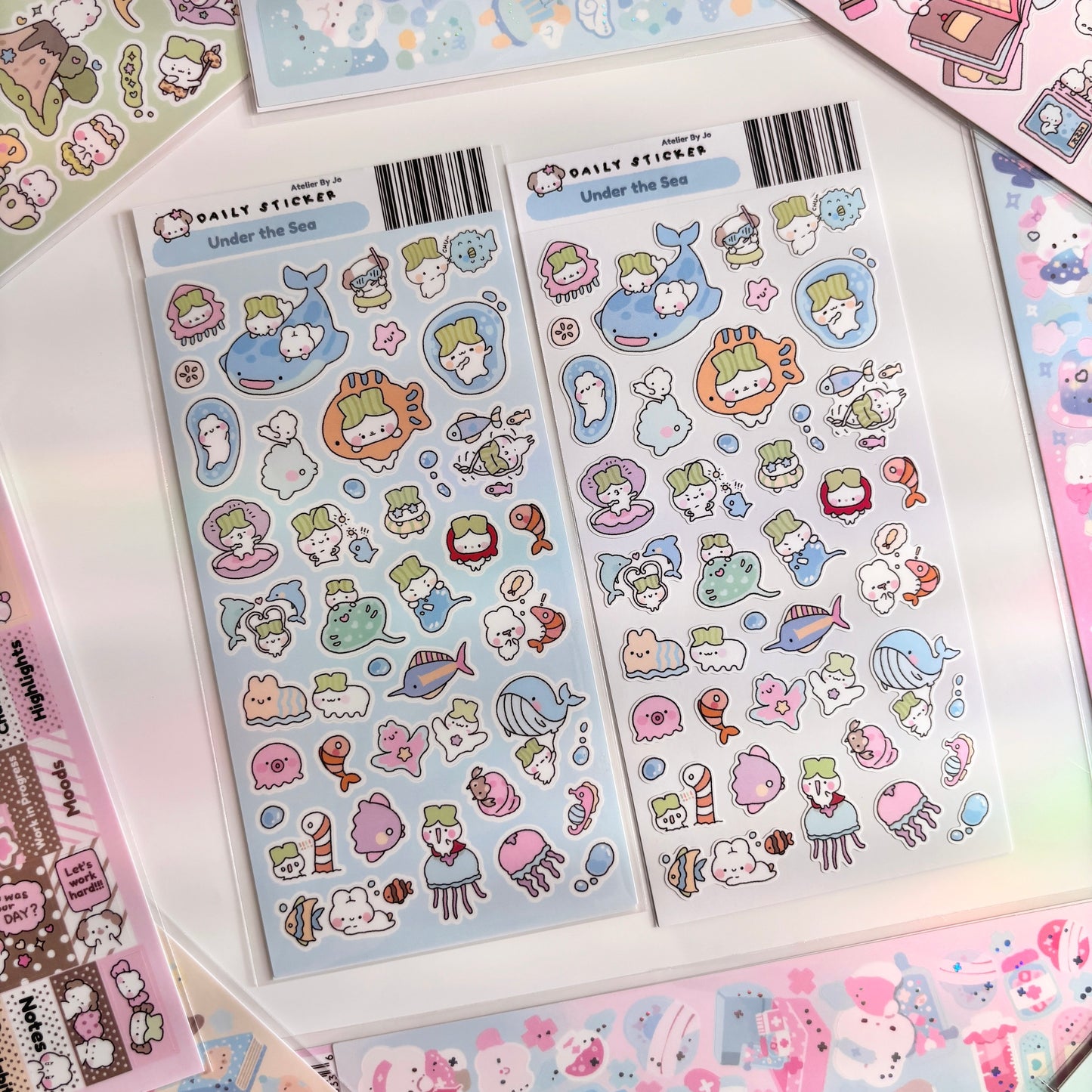 Under the Sea Journaling Sticker Sheet