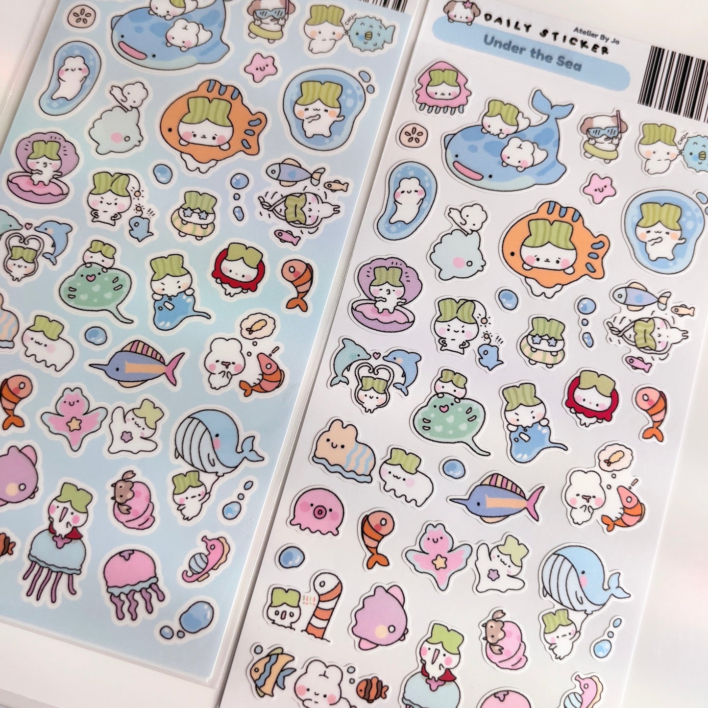 Under the Sea Journaling Sticker Sheet