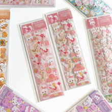 Load image into Gallery viewer, Strawberry and Creme Medium Deco Sticker Sheet
