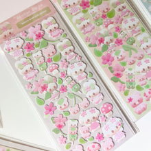 Load image into Gallery viewer, 3D Pink Sakura Cherry Blossom Deco Sticker Sheet
