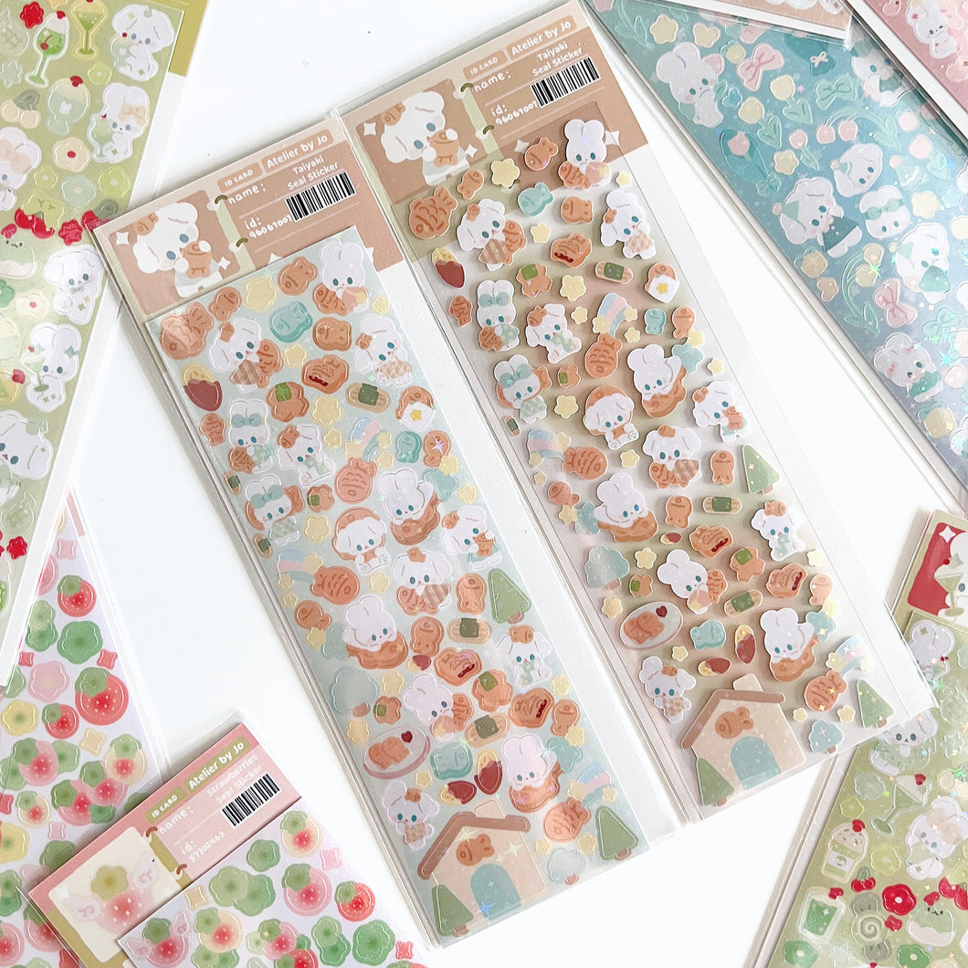 Taiyaki Deco Sticker Sheet