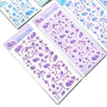 Load image into Gallery viewer, Glowing Heart Confetti Matte Deco Sticker Sheet
